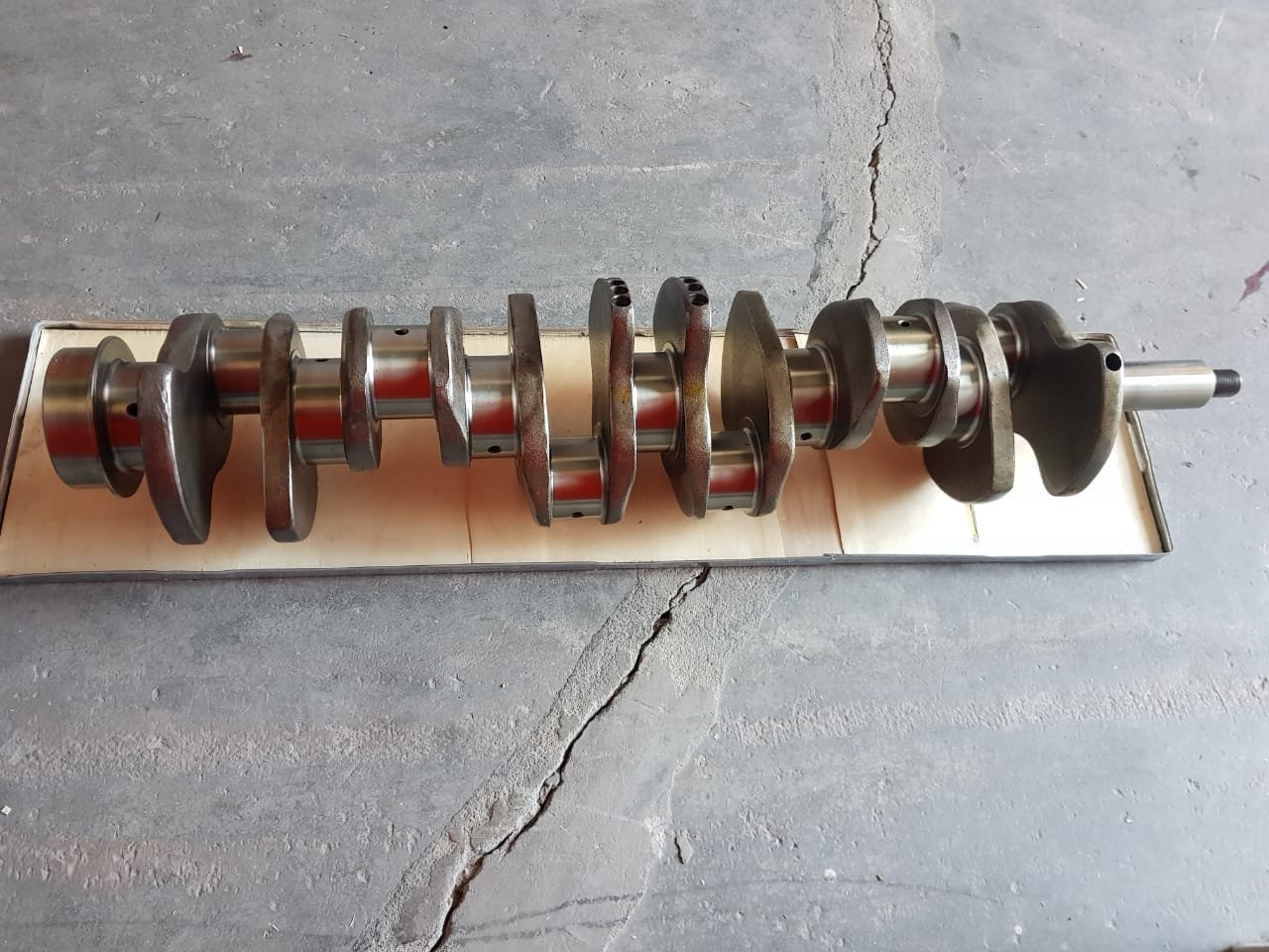 Cigueñal Motor Mitsubishi 6D34 Forjado, foto 6