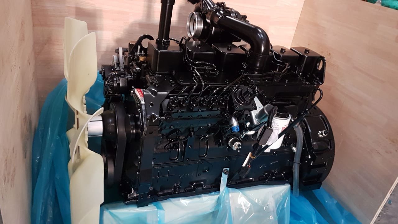 Motor Cummins 6BT5.9, Kobelco SK200-4, Liugon 922, Hyundai R210-7, foto 2