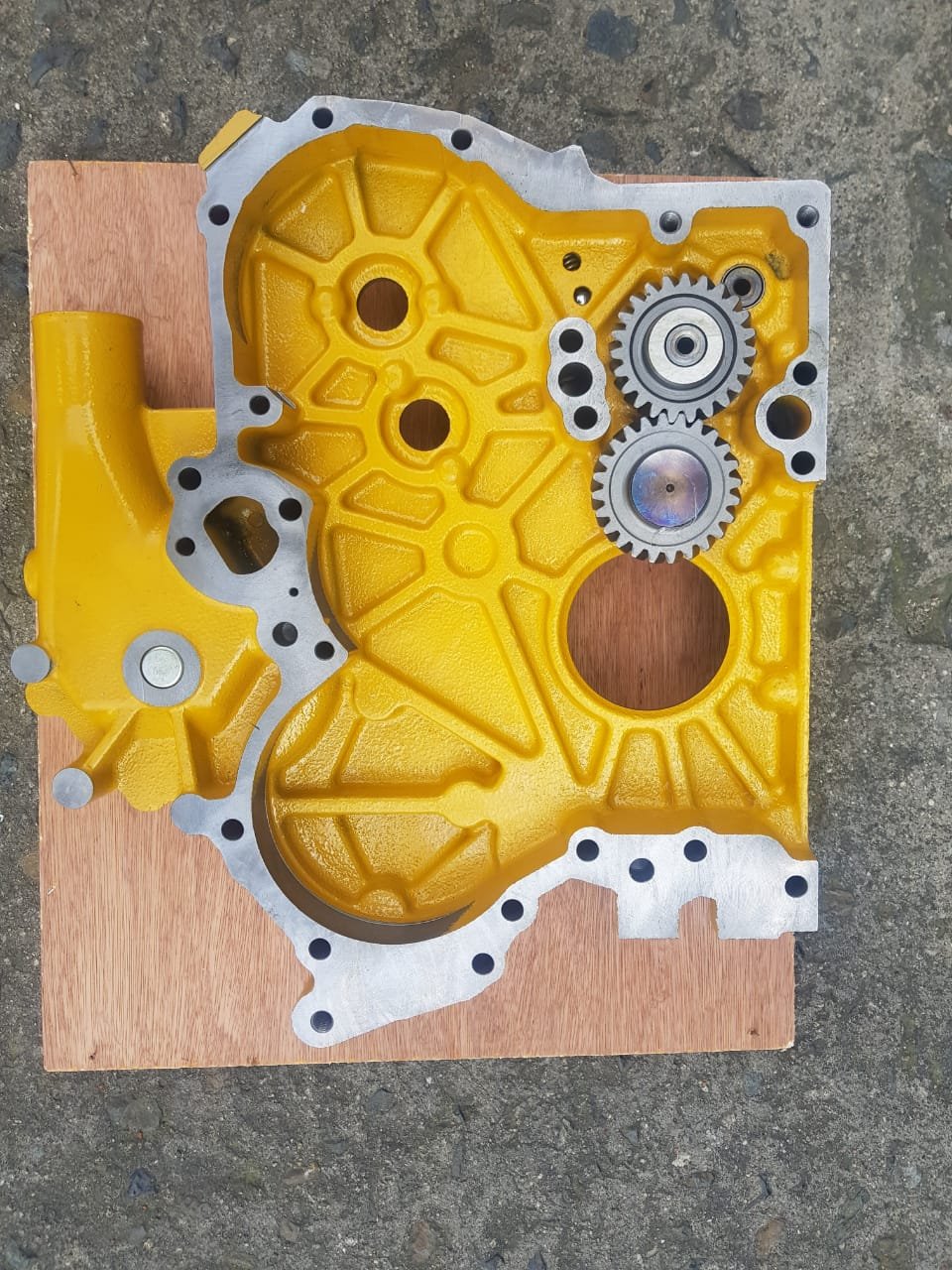 Tapa Bomba aceite Caterpillar 320B, foto 3