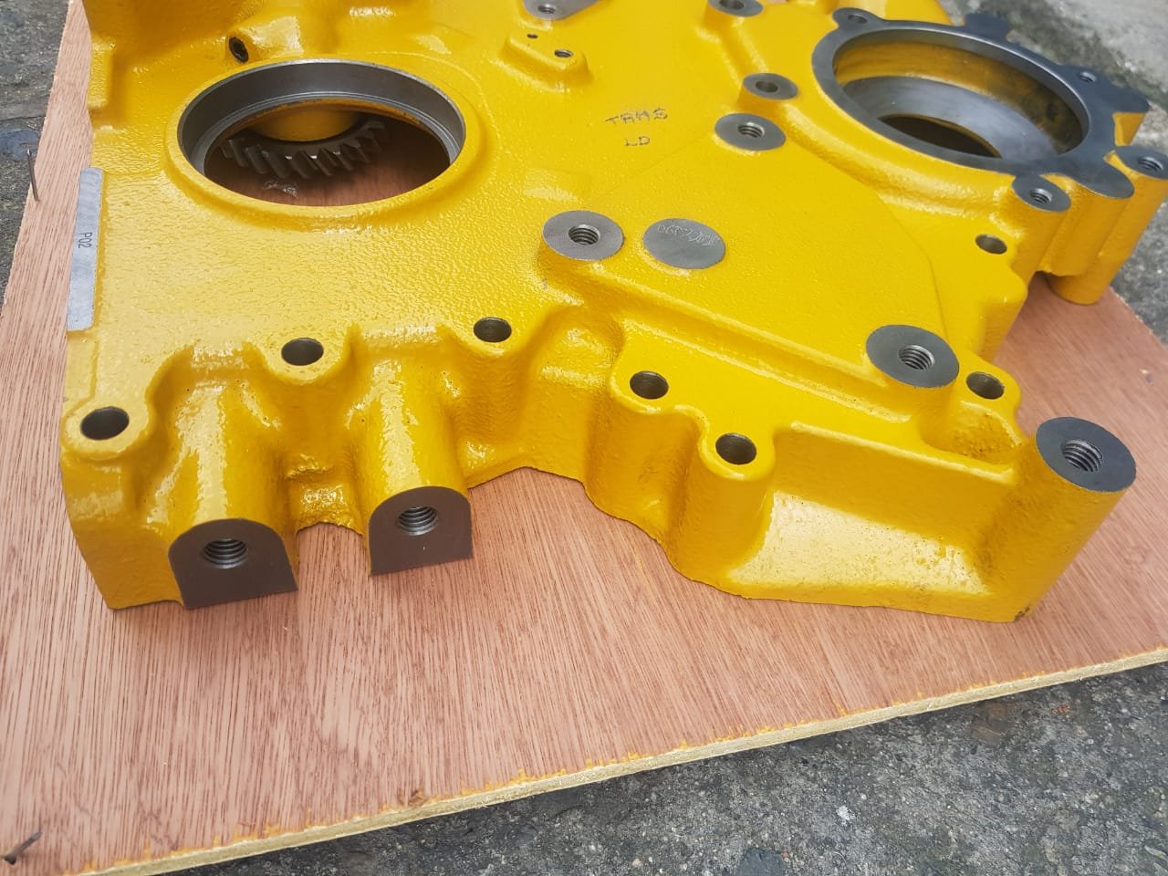 Tapa Bomba aceite Caterpillar 320B, foto 5