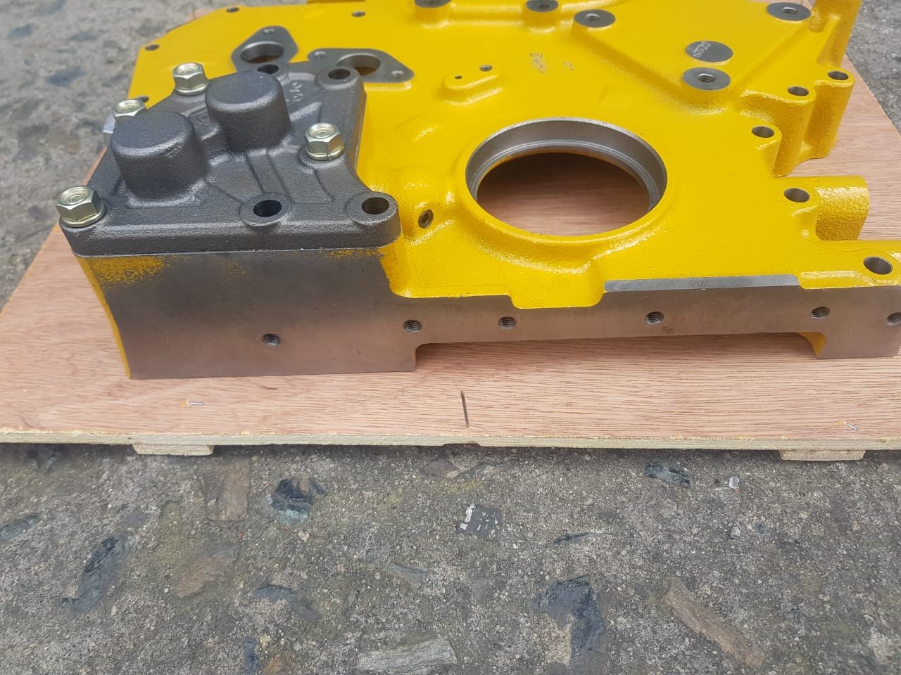 Tapa Bomba aceite Caterpillar 320B, foto 6