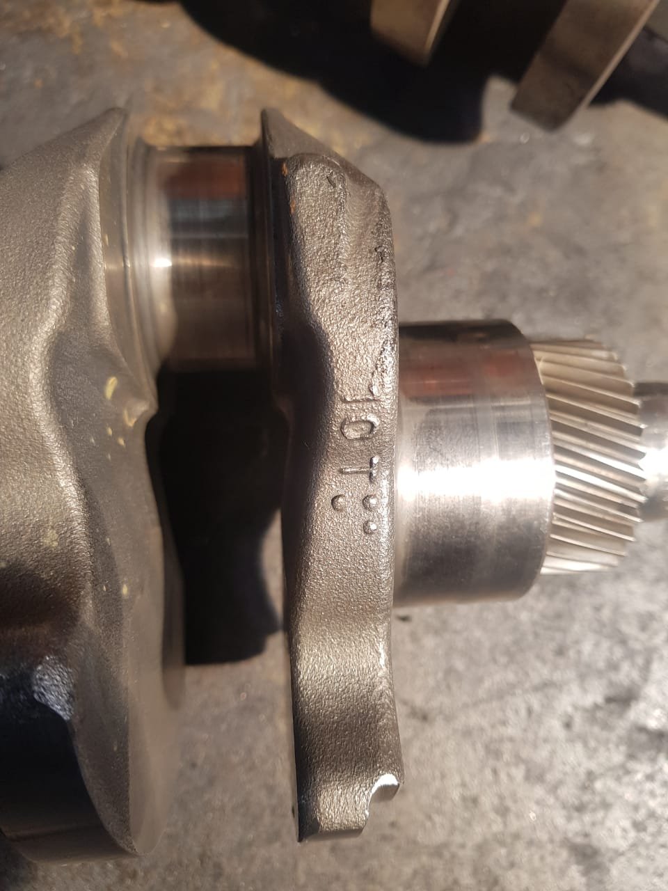 Cigueñal Motor Shibaura (Pesa Grande), foto 6