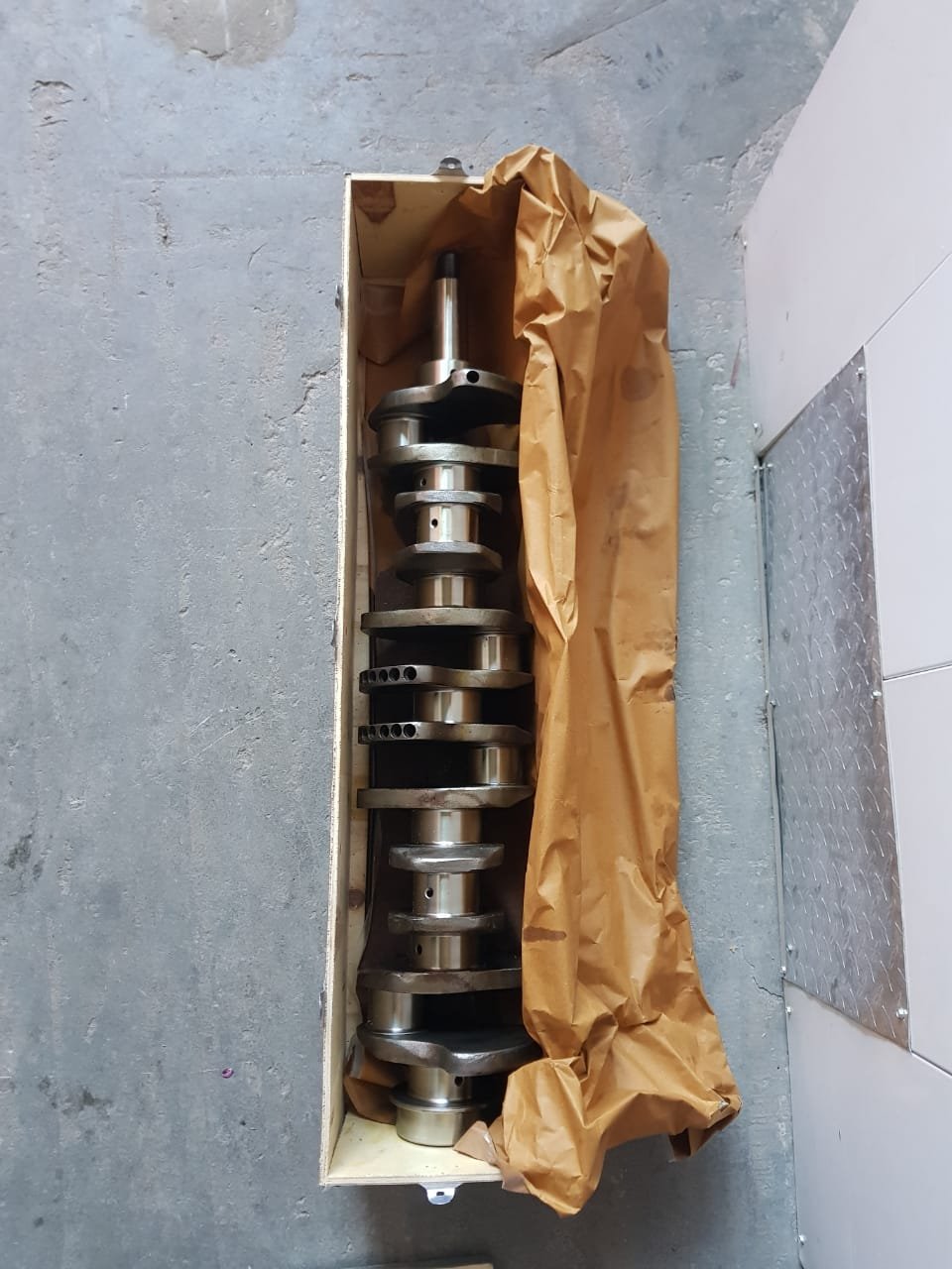 Cigueñal Motor Mitsubishi 6D34 Forjado, foto 5