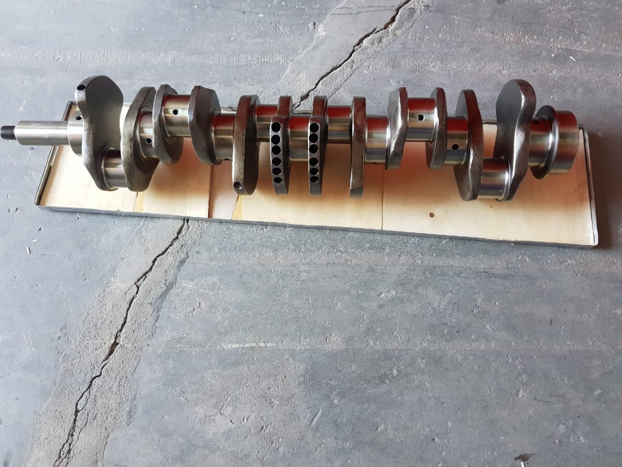 Cigueñal Motor Mitsubishi 6D34 Forjado, foto 3