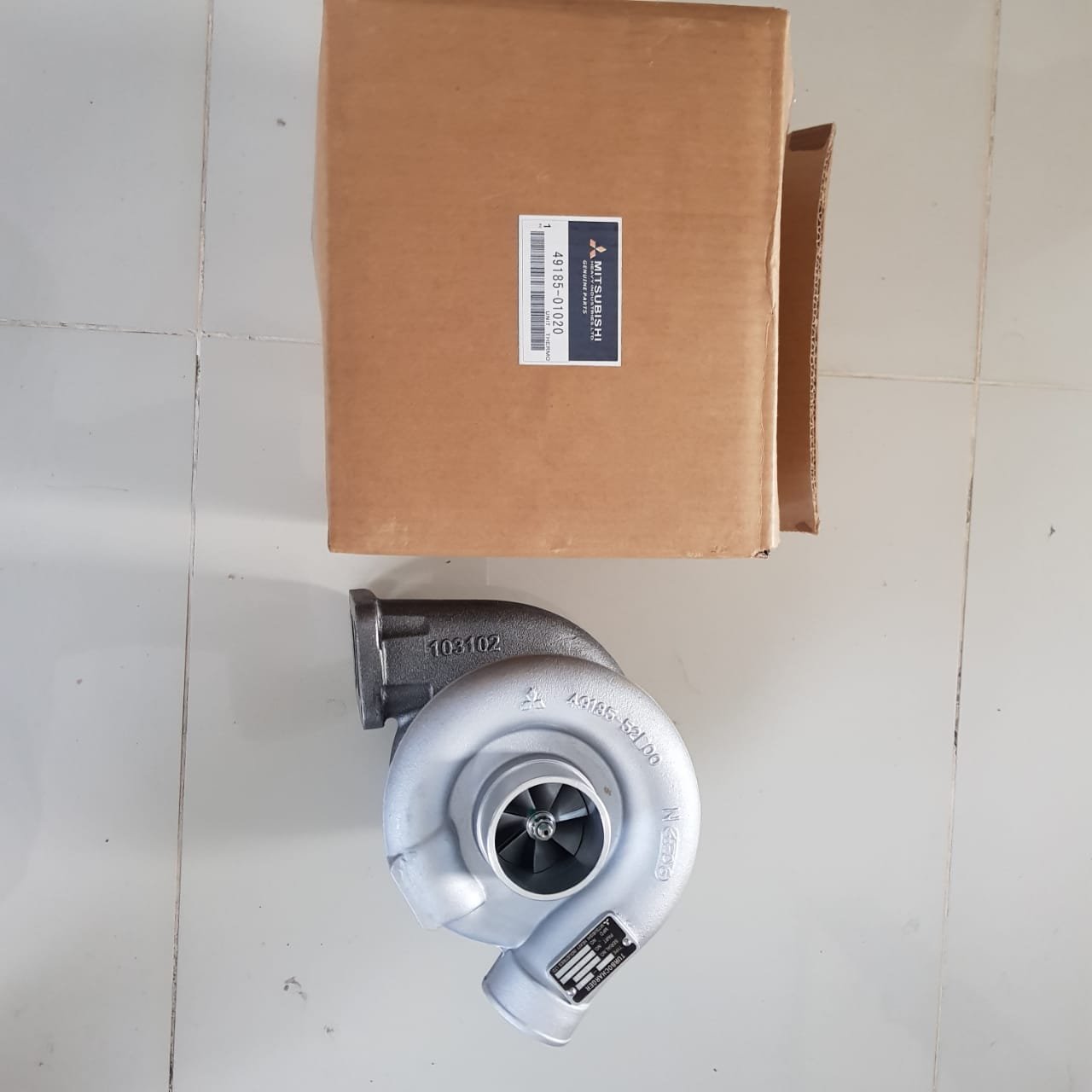 Turbo Kobelco SK210-6E Sany Y215 Kato 820-3 Motor Mitsubishi 6D34, foto 7