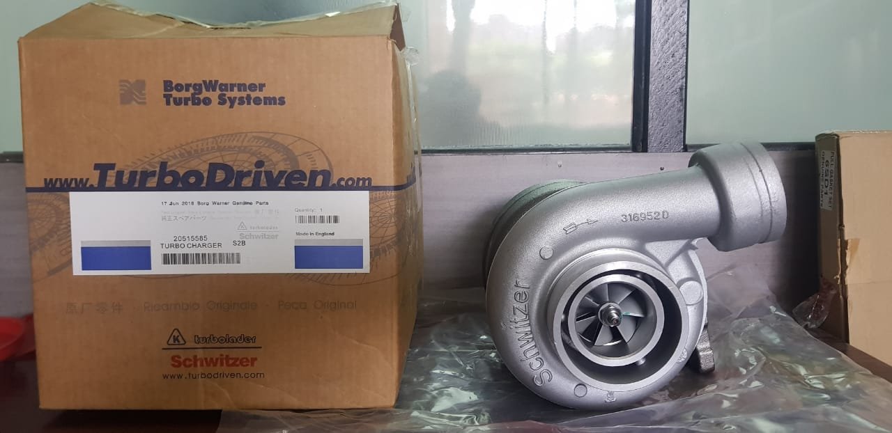 Turbo motor D6D sin Valvula, Excavadora Volvo EC210, foto 5