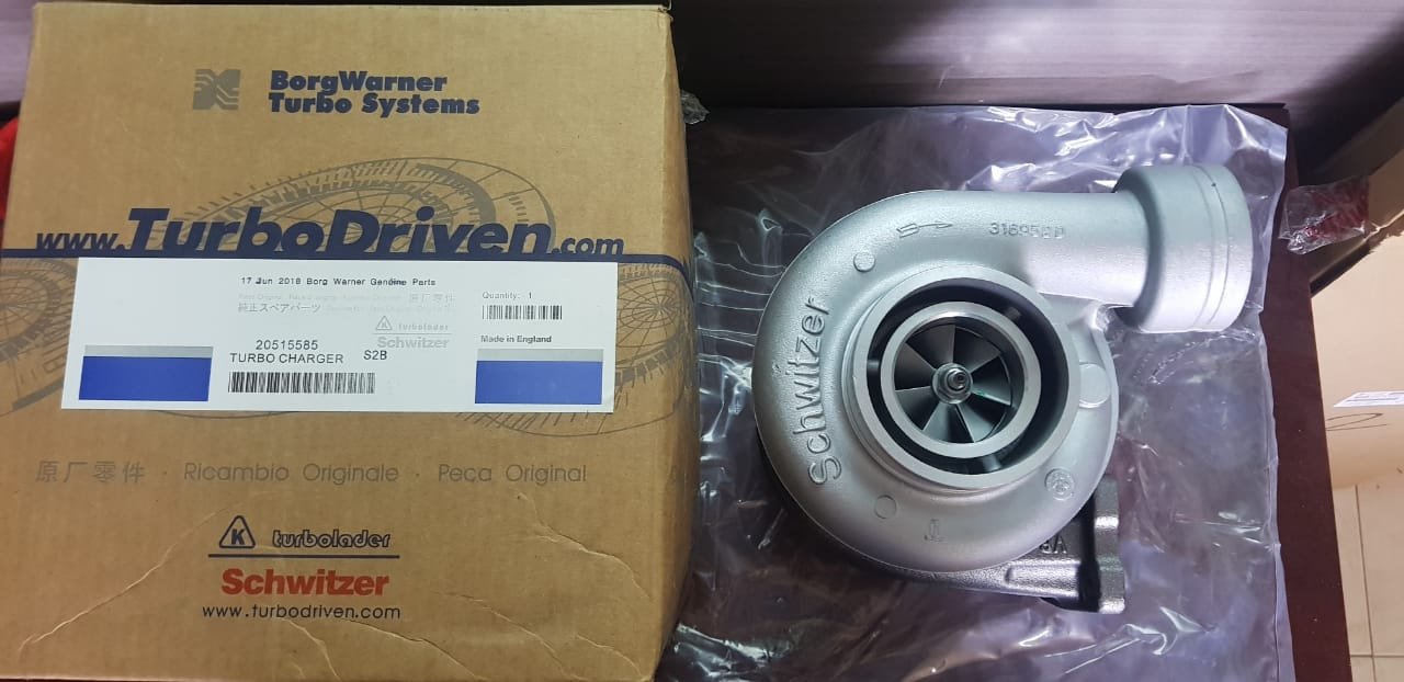 Turbo motor D6D sin Valvula, Excavadora Volvo EC210, foto 6