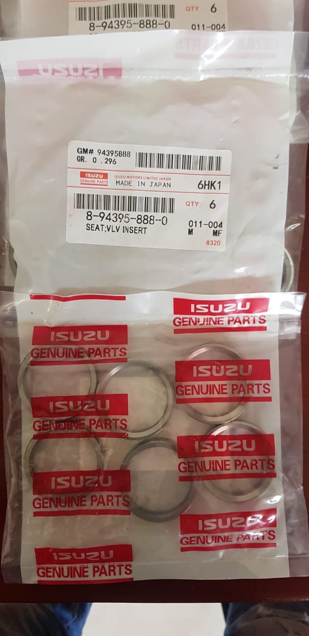 Asientos de culata (escape y admision) motor Isuzu 6HK1, foto 3