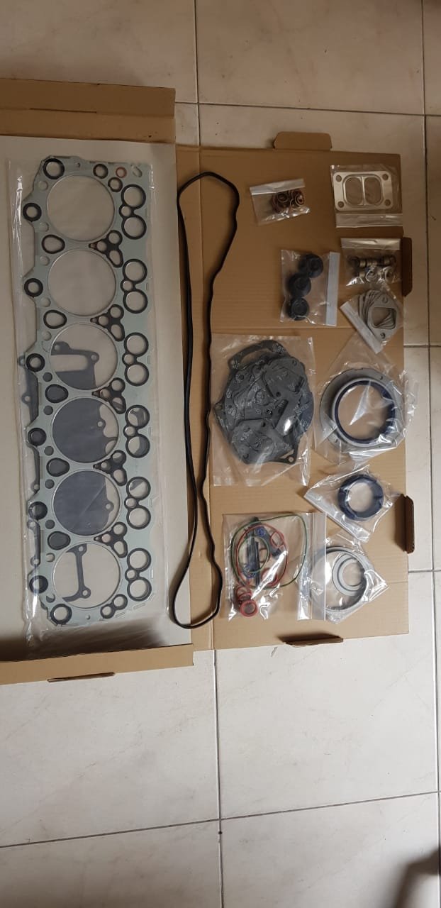Empaquetadura de motor – Mitsubishi 6d34 – Excavadora kobelco sk210, Kato 820, Sany Y215, foto 11