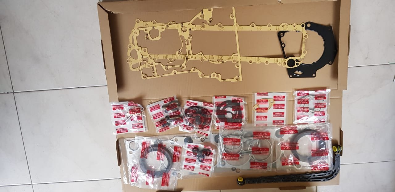 Empaquetadura Motor – Isuzu  6HK1- Excavadora Hitachi Zaxis 330, foto 2