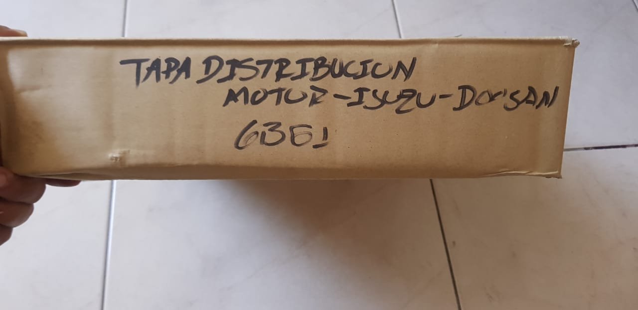 Tapa Distribución – Motor Isuzu 6BG1 Doosan, foto 2