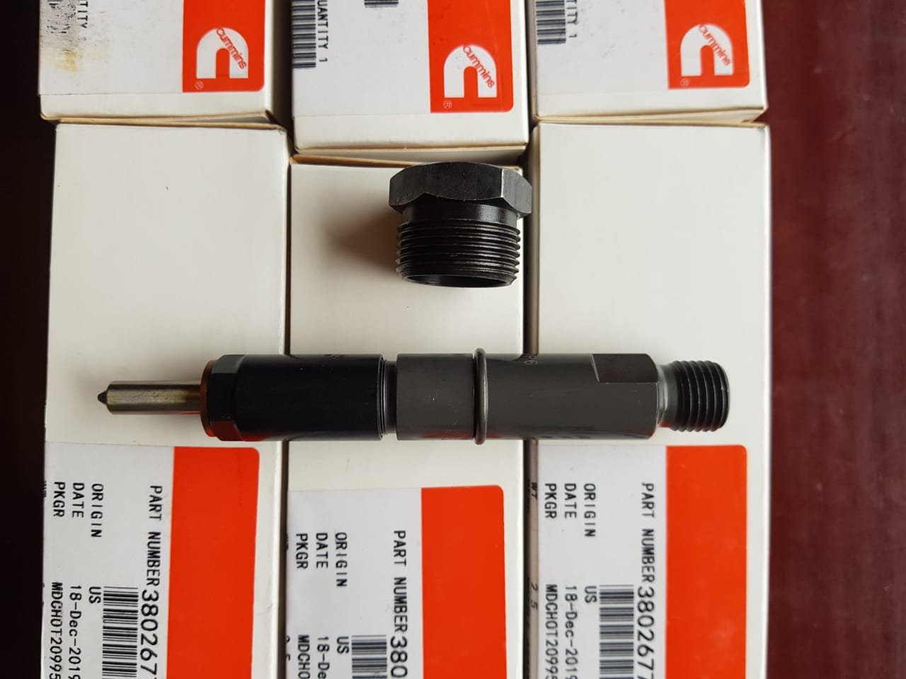 Inyector Motor Cummins 6BT5.9 Excavadora Kobelco SK200-3-4 Liugong 922 Hyundai R210-7, foto 3