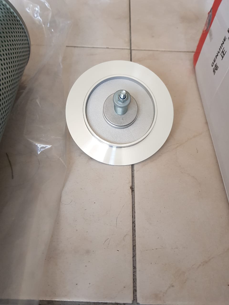 Filtro aceite hidráulico excavadora Sany Y215, foto 2