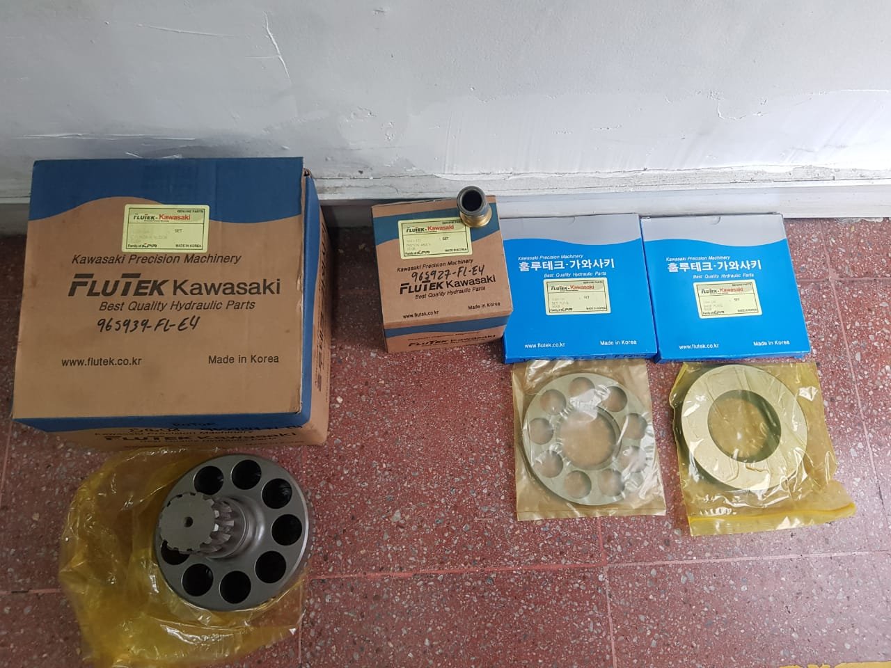 Reparacion Motor Giro SG08 Link Belt 210, foto 6