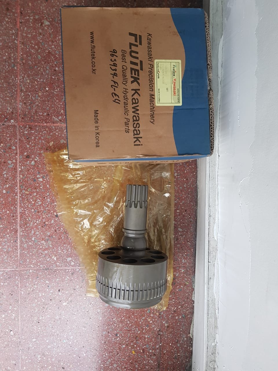 Reparacion Motor Giro SG08 Link Belt 210, foto 17