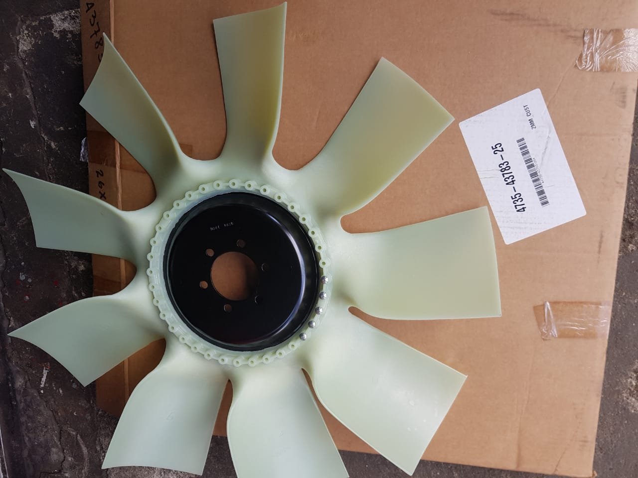 Ventilador motor Cummins ISL ISM ISC, foto 5