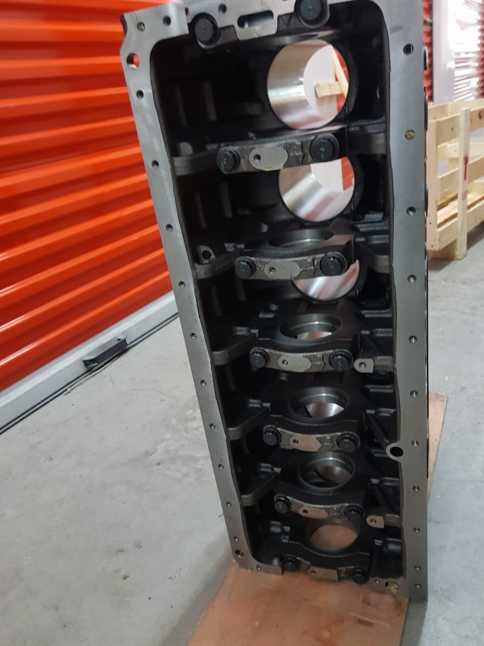 Bloque Motor Mitsubishi 6D34  Excavadora Sany Y215  Kobelco SK210-6E Kato HD820-3, foto 5