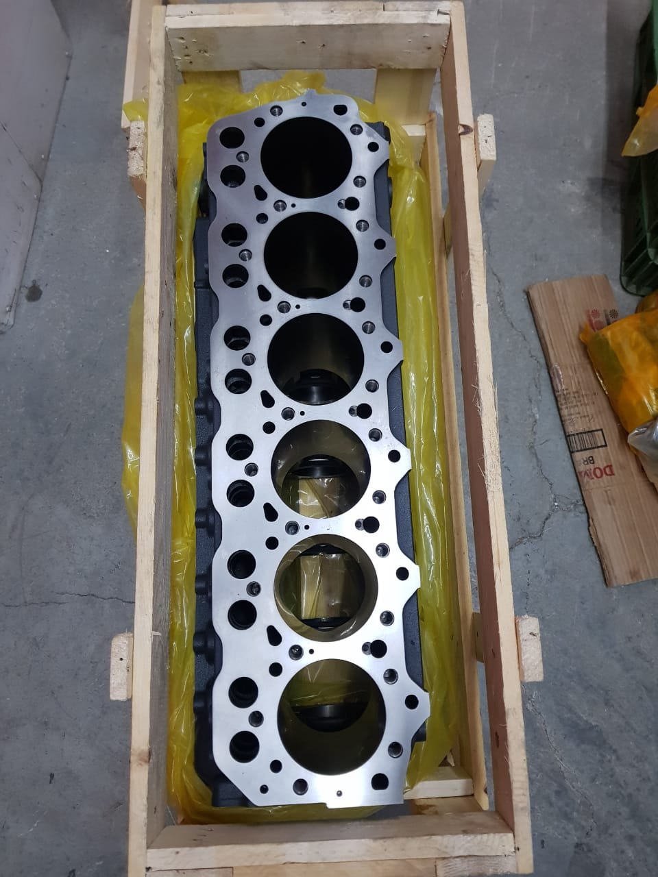 Bloque Motor Mitsubishi 6D34  Excavadora Sany Y215  Kobelco SK210-6E Kato HD820-3, foto 12