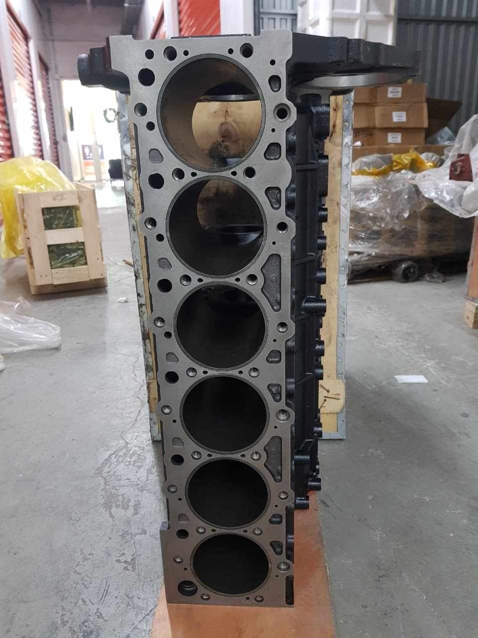 Bloque Motor Isuzu 6hk1 Excavadora Hitachi Zaxis 330, foto 9