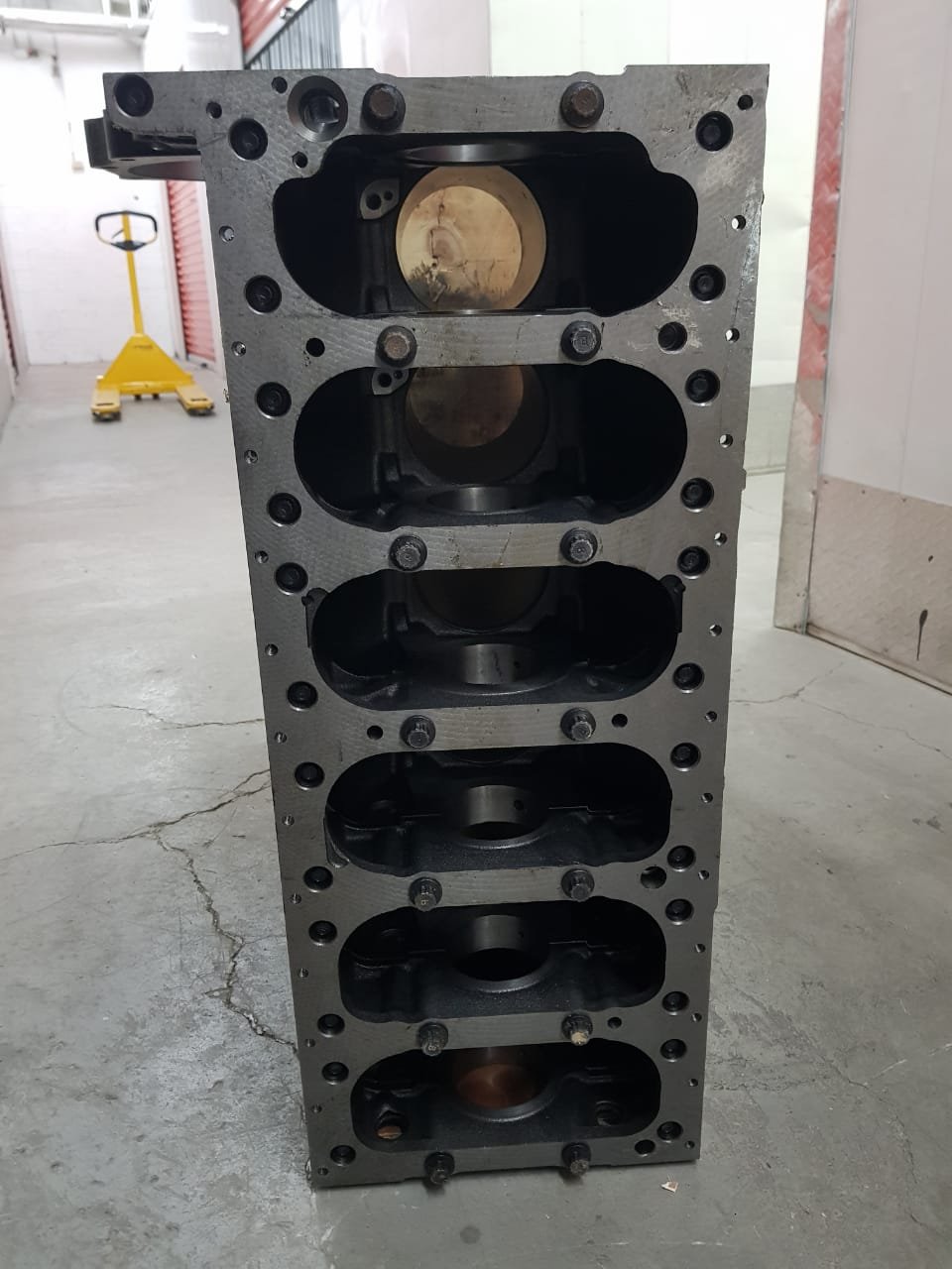Bloque Motor Isuzu 6hk1 Excavadora Hitachi Zaxis 330, foto 3