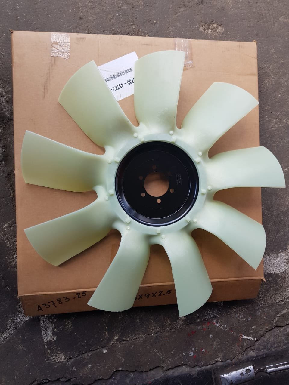 Ventilador motor Cummins ISL ISM ISC, foto 2