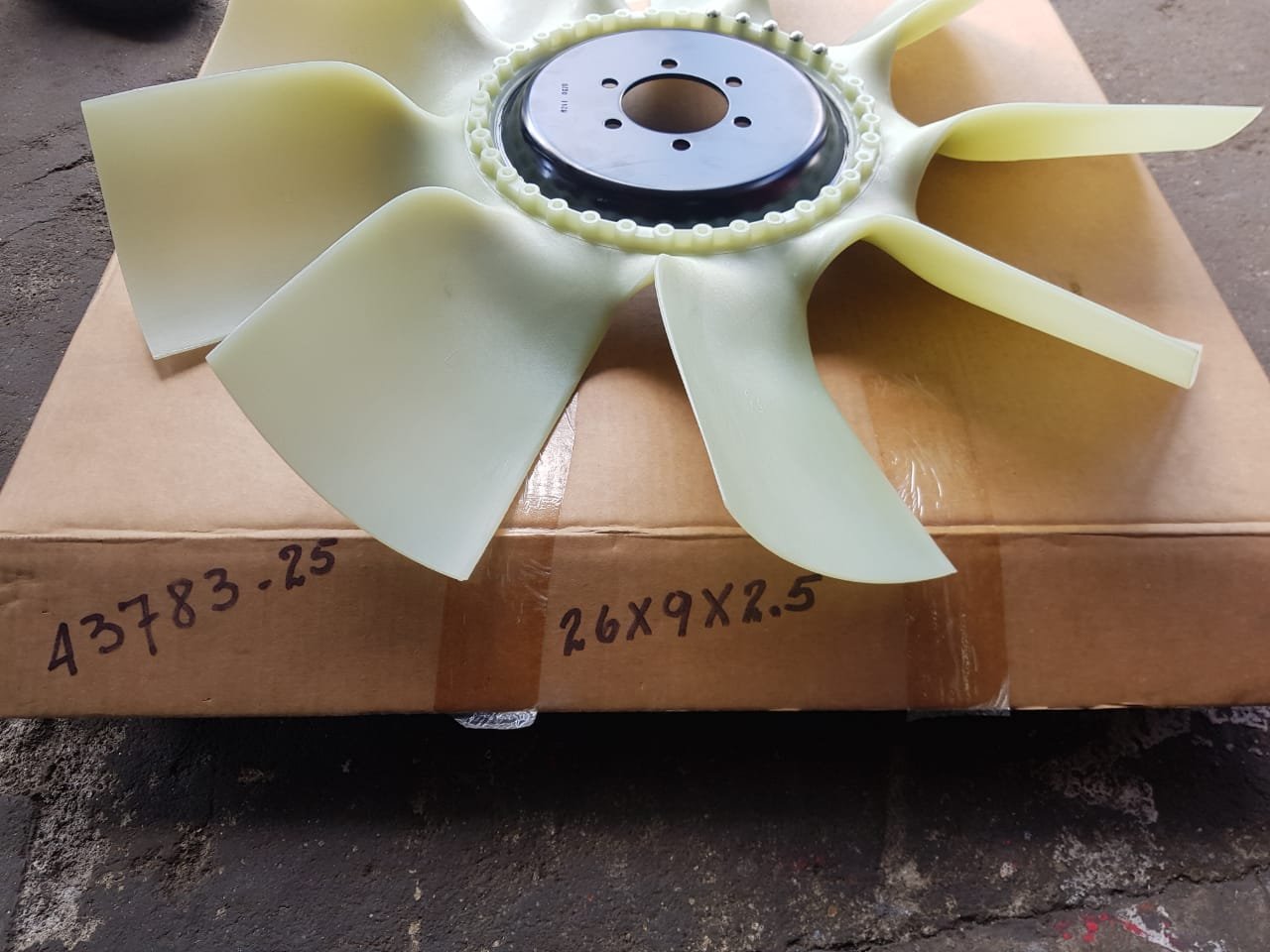 Ventilador motor Cummins ISL ISM ISC, foto 3