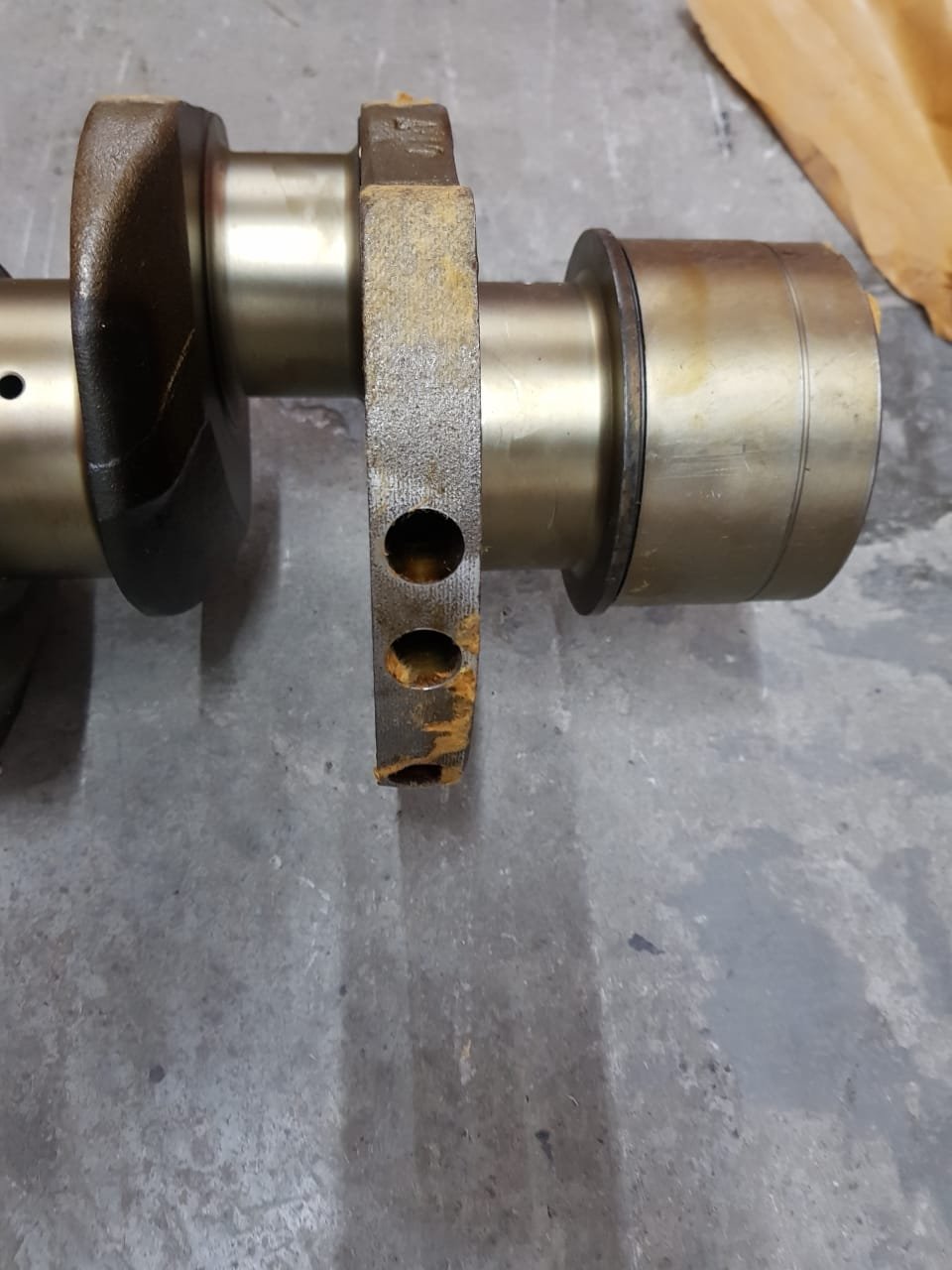 Cigueñal motor Isuzu 6HK1, foto 6