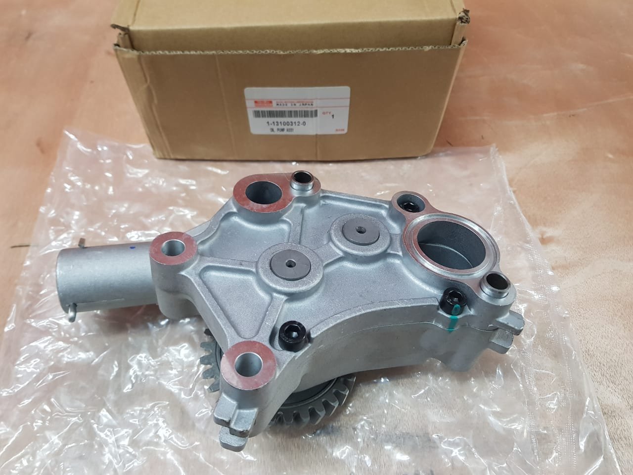 Bomba aceite motor Isuzu 6WG1, foto 3