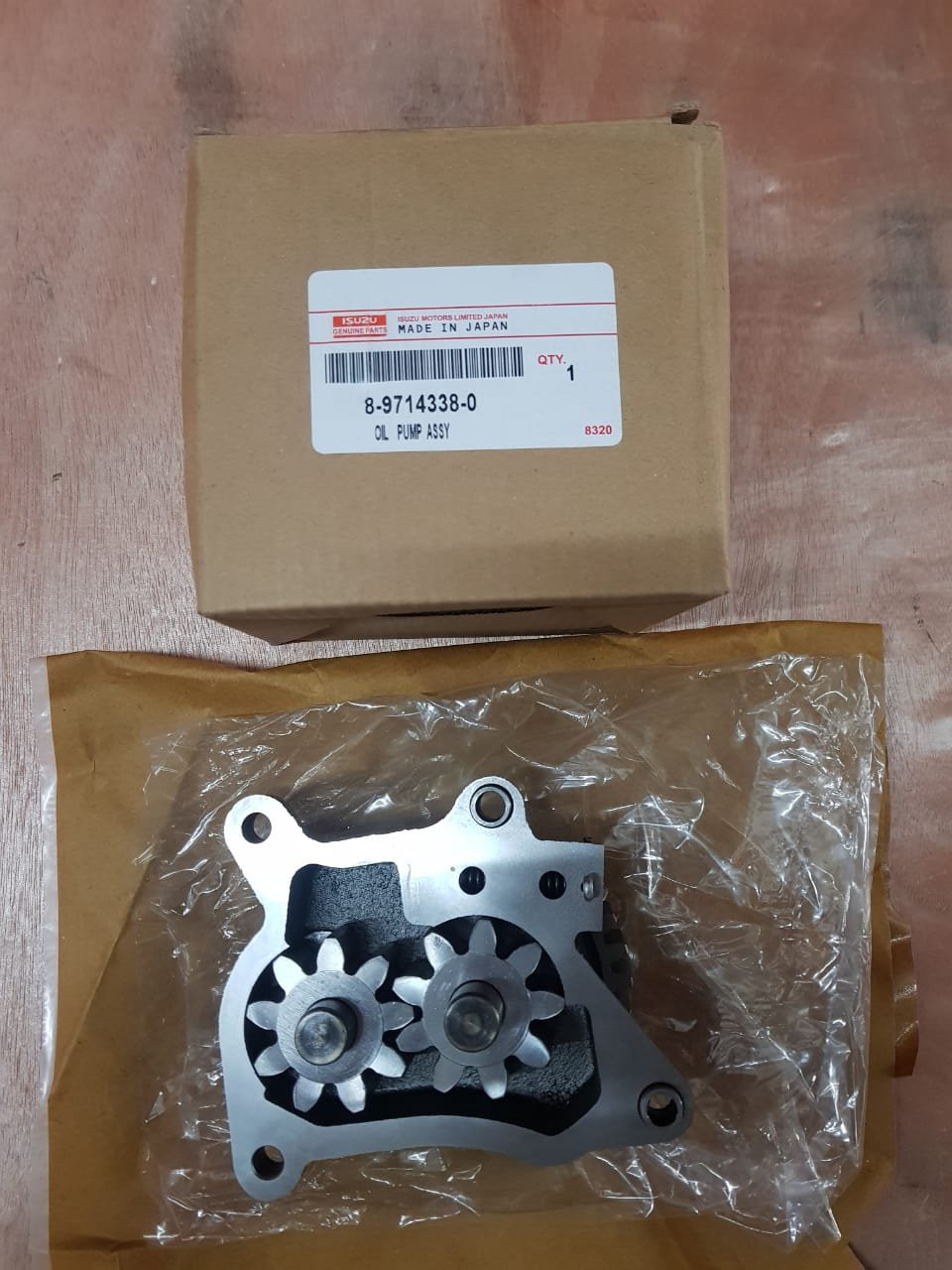 Bomba aceite motor Isuzu 4HK1, foto 2