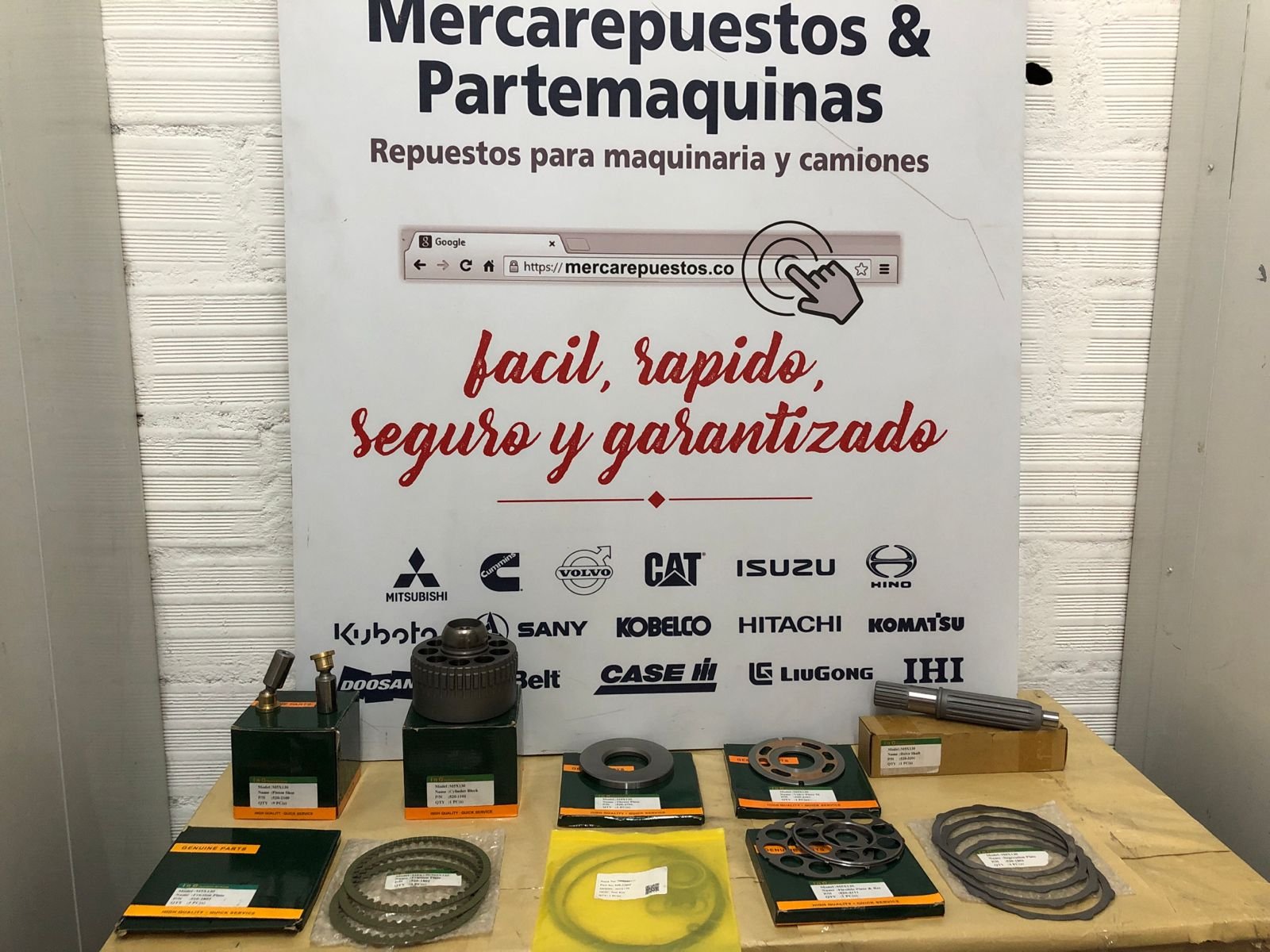 Kit Reparacion Motor de Giro (M5X130) – Zaxis 200 / SK210-6