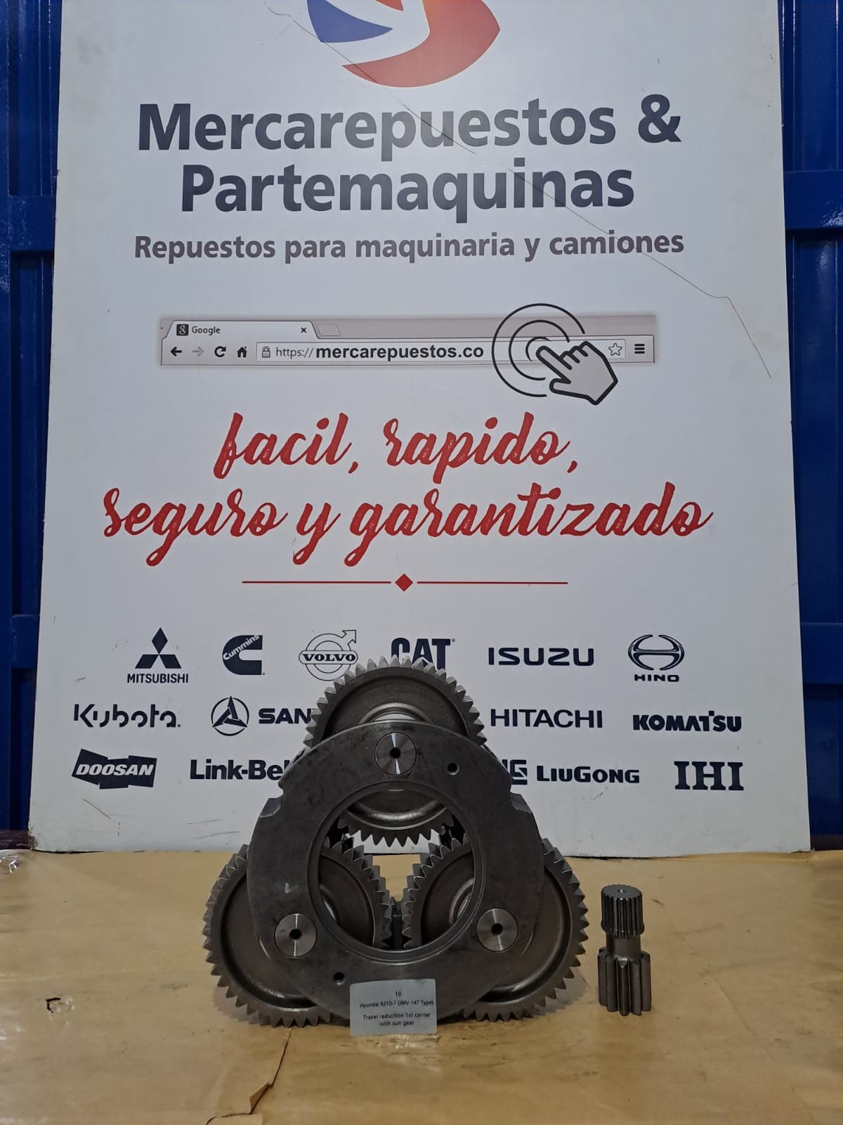 Carrier de traslacion externo (pequeño) HYUNDAI R210-7