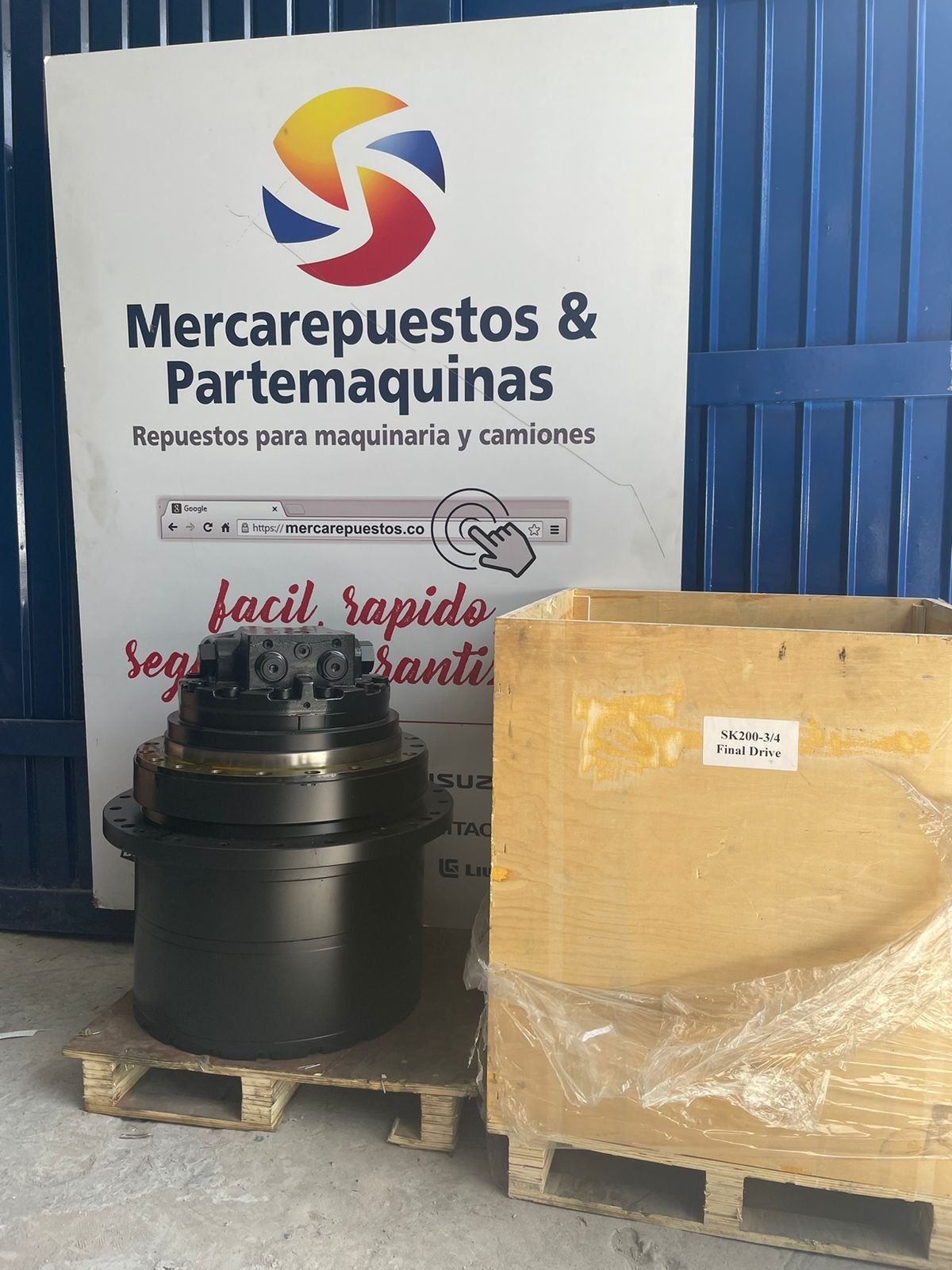 Motorreductor de Traslación Kobelco SK200-3/4