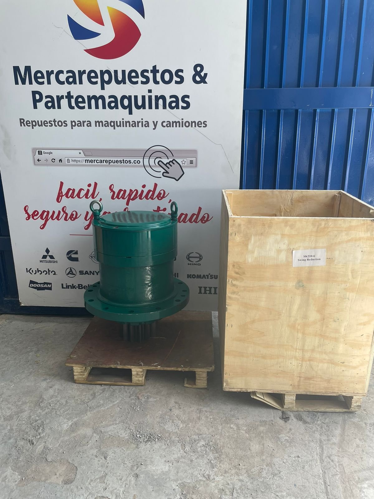Reductor de giro KOBELCO SK210-6