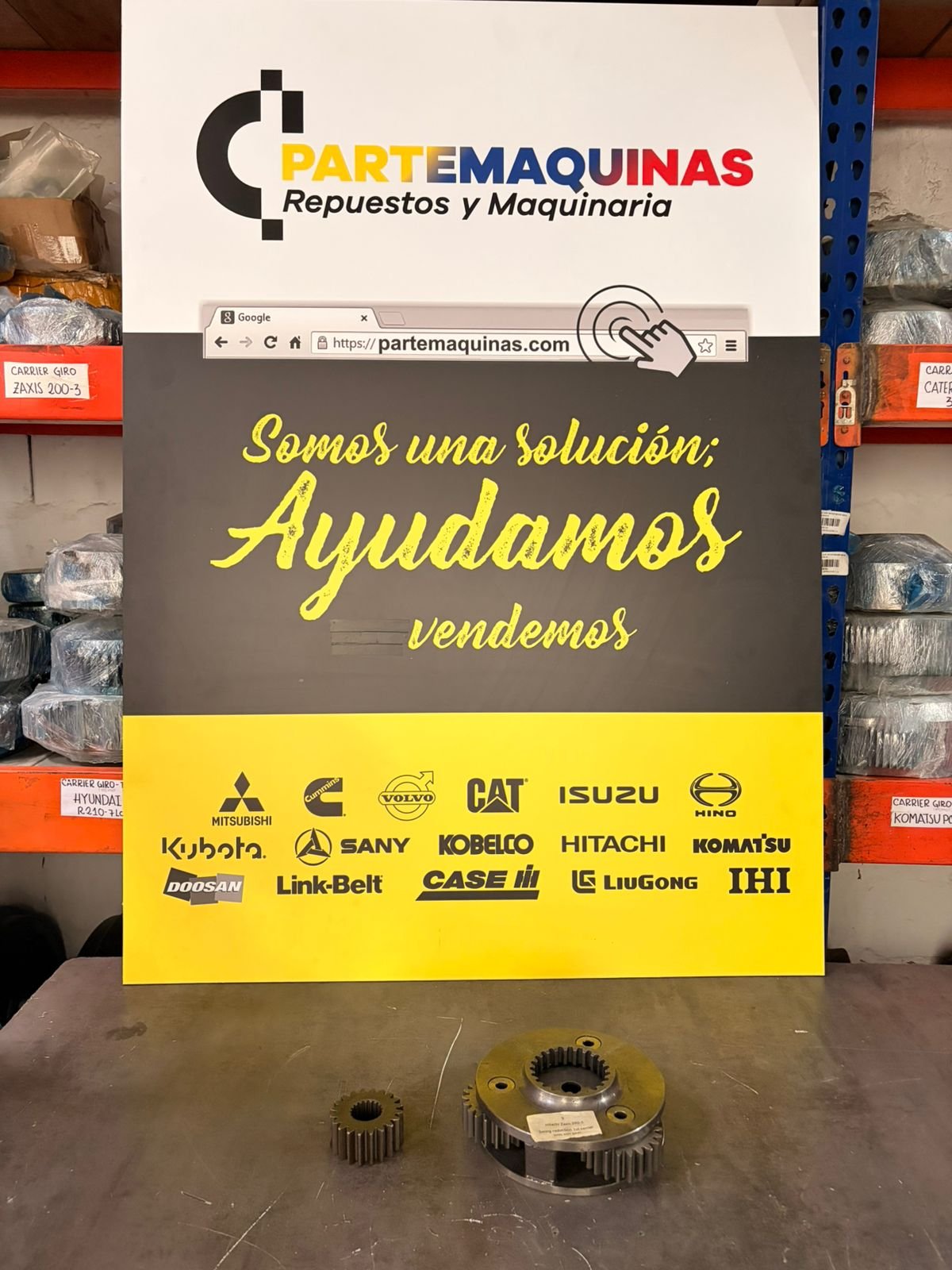 Carrier Reductor Giro (Pequeño) Hitachi Zaxis 200-3