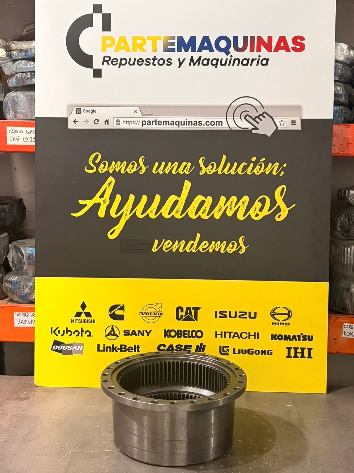 Corona de traslacion para excavadora hitachi EX200-5
