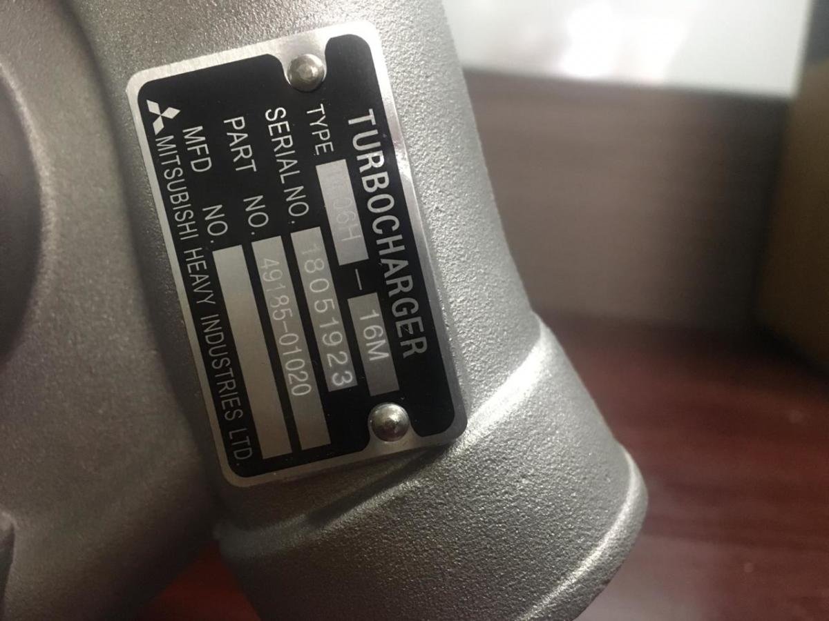 Turbo Mitsubishi para motor 6D34, foto 5