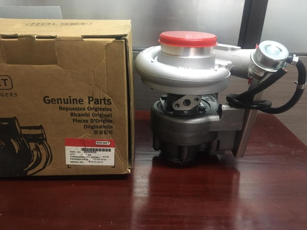 Turbo Holset con Válvula para motor Cummins 6BT, foto 4