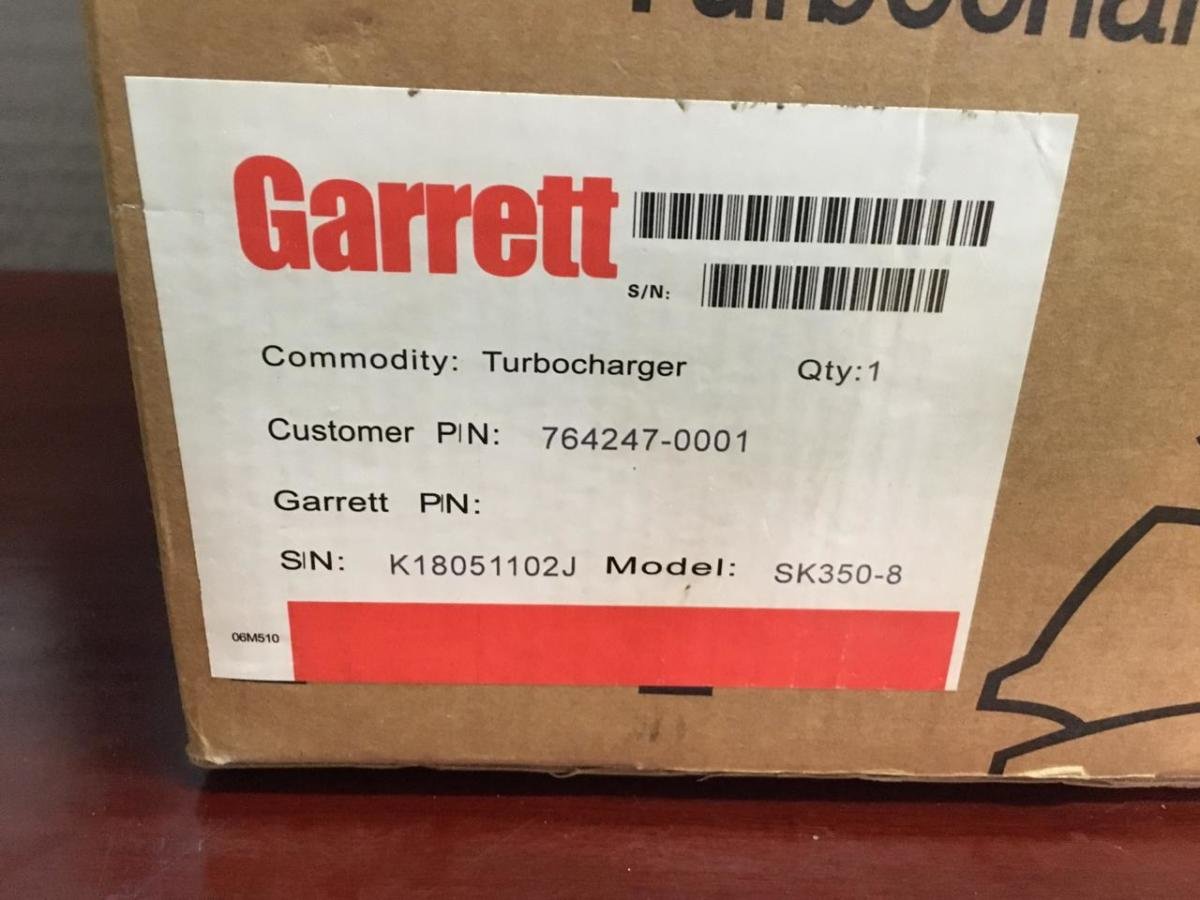Turbo Garret para motor Hino J08 en Excavadora Kobelco SK350-8, foto 7
