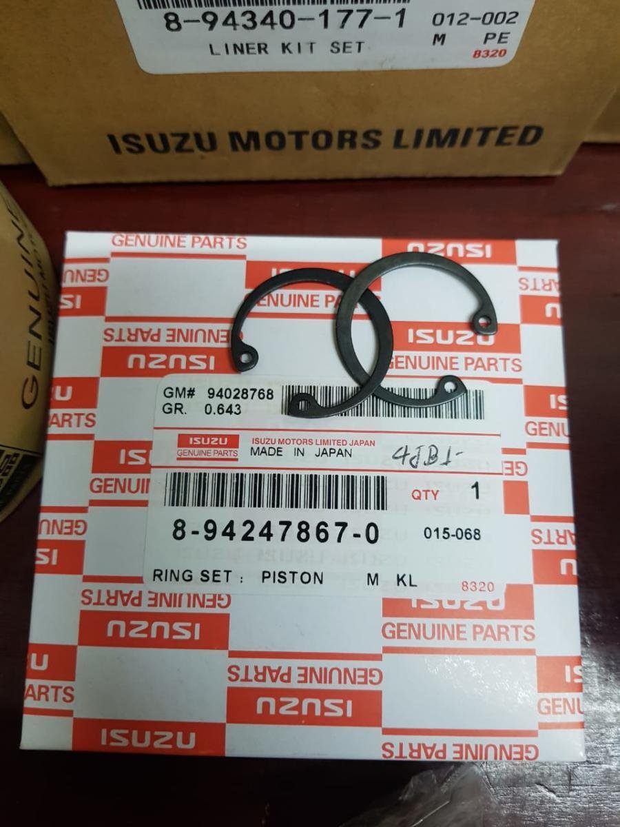 Liner kit Isuzu 4JB1 cámara cuadrada, foto 2