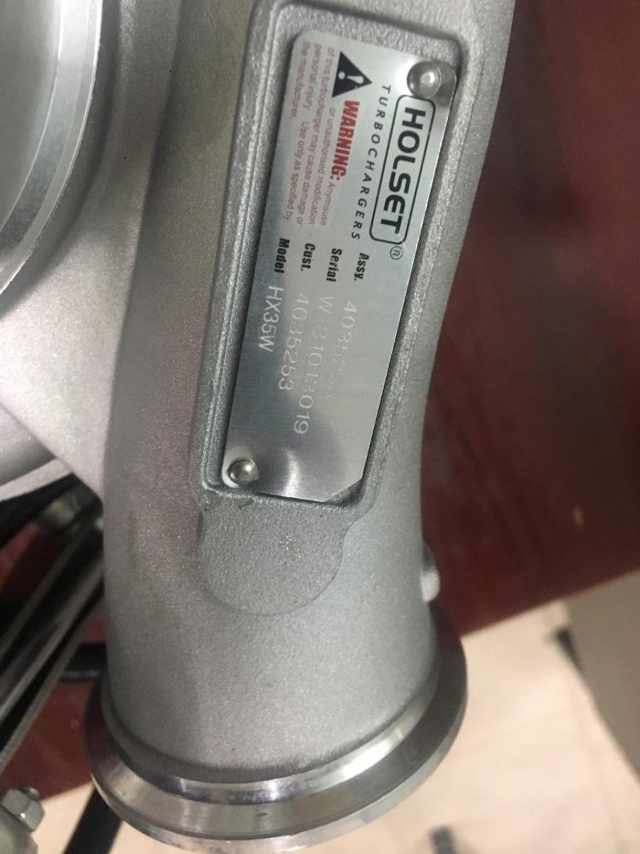 Turbo Holset con Válvula para motor Cummins 6BT, foto 8