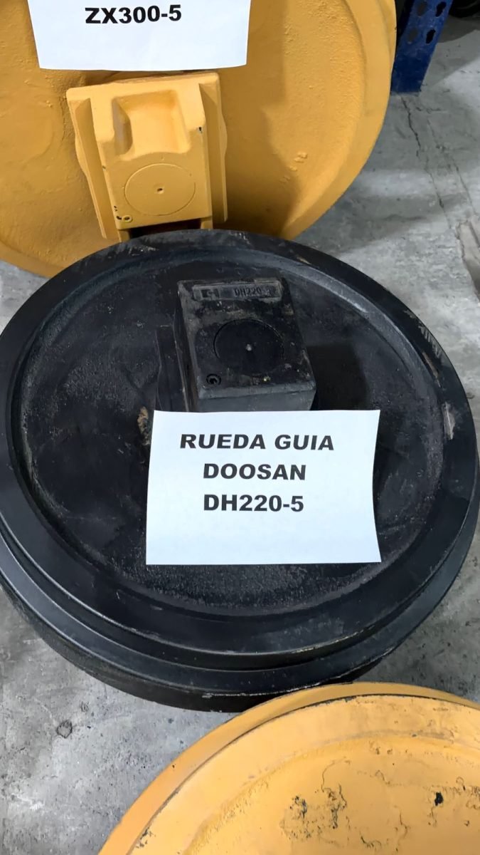 Rueda Guía (Tensora – Loca) DOOSAN DH220-5, foto 2