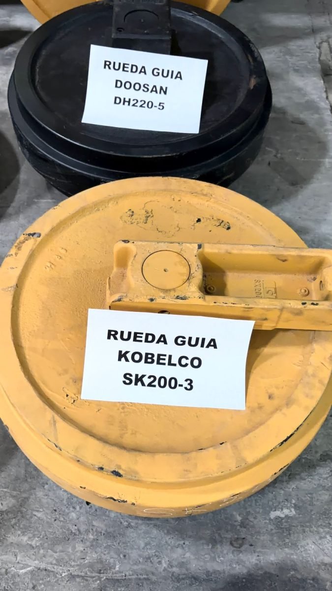Rueda Guía (Tensora – Loca) KOBELCO SK200-3, foto 2
